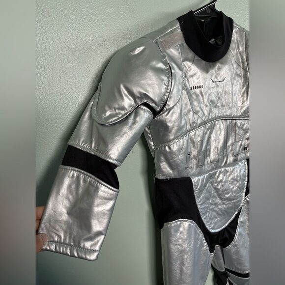 Disney Store Star Wars Captain Phasma Costume Child Boys Size XS 4 Bodysuit Only - Picture 2 of 6